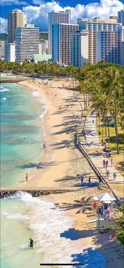 Waikiki Condo 2 Bedrooms 2 Bathrooms With 1 Free Parking Space Honolulu Zewnętrze zdjęcie